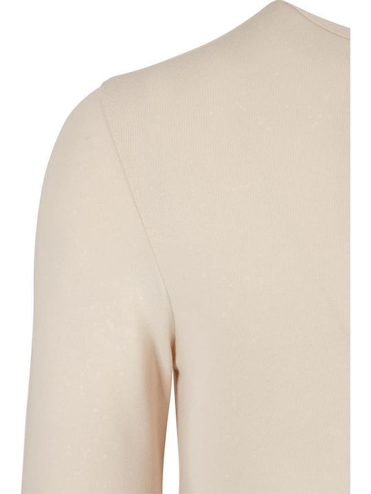 Frauen Bodysuit White Sand