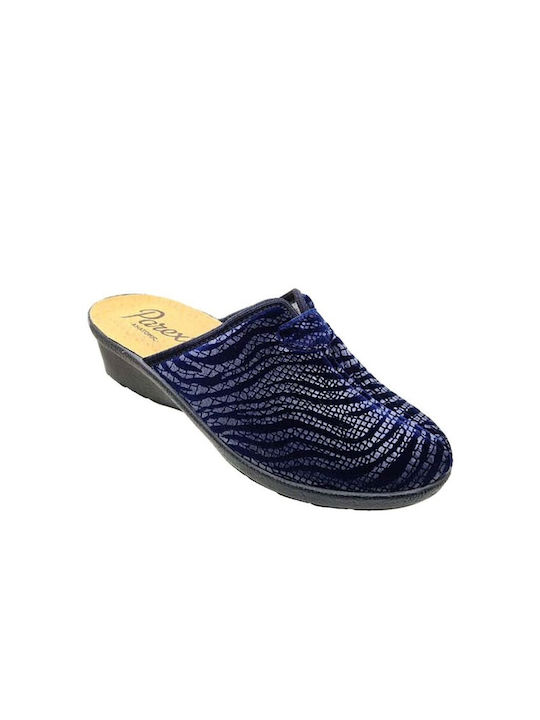 Parex Anatomic Women's Slippers In Blue Colour 10126224.N