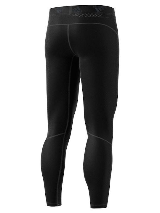 adidas Techfit Ανδρικό Αθλητικό Κολάν Compression Μακρύ Μαύρο