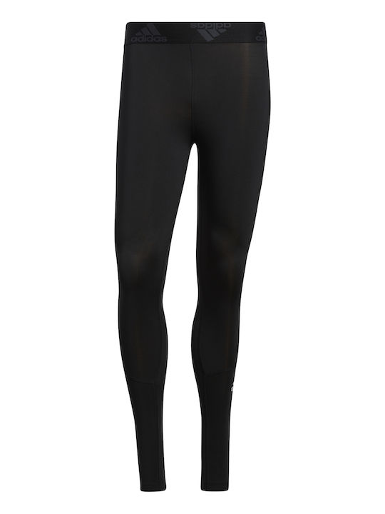 adidas Techfit Ανδρικό Αθλητικό Κολάν Compression Μακρύ Μαύρο