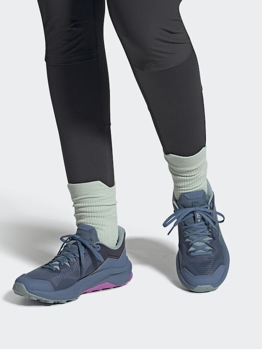 Terrex Trailrider Sport Shoes Trail Running Wonder Steel / Magic Grey Met / Pulse Lilac