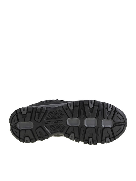 Skechers Ανδρικά Ορειβατικά Παπούτσια Μαύρα