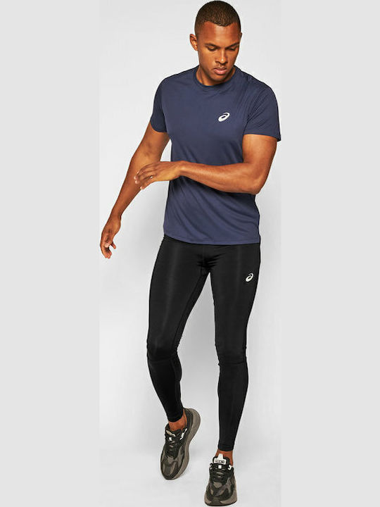 ASICS Мъжки Спортни Клинове Дълга Черен