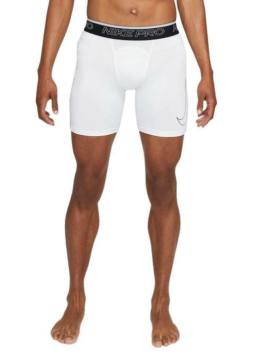 Nike Pro Dri-Fit Men's Sports Short Leggings White