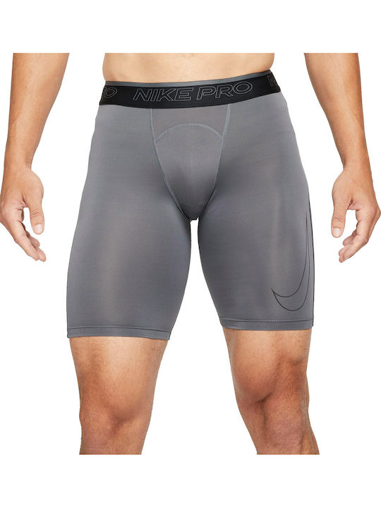 Nike Pro Dri-Fit Men's Sports Short Leggings Gray