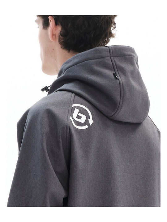 Winter Jacket Bomber Waterproof Anthracite