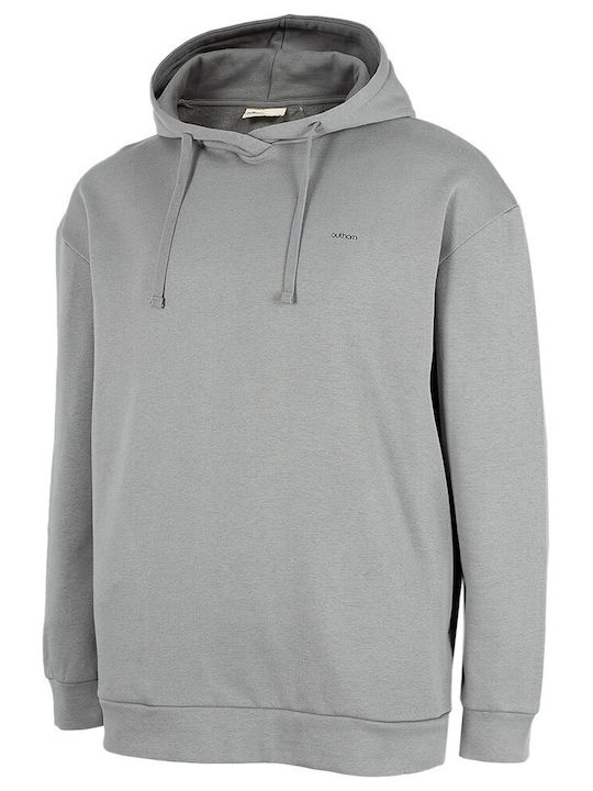 Outhorn Men's Sweatshirt with Hood and Pockets Gray