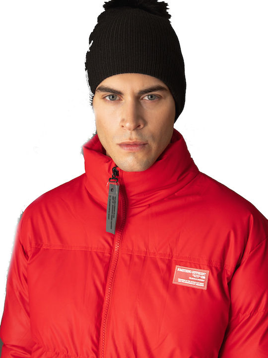 Biston Men's Winter Puffer Jacket Red