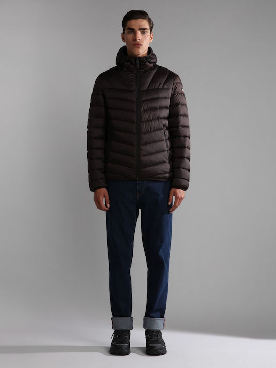Aerons Winter Jacket Puffer Brown
