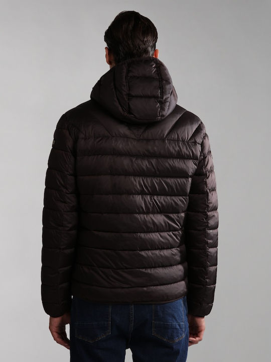 Aerons Winter Jacket Puffer Brown