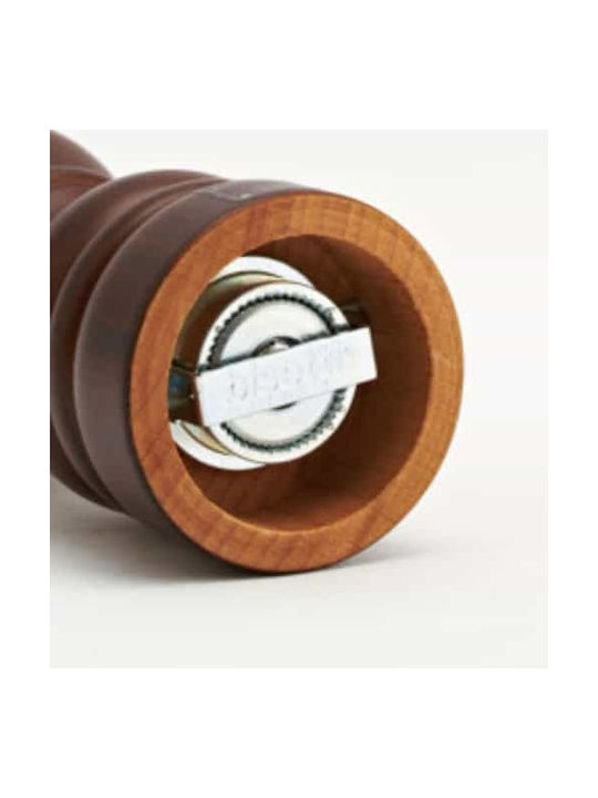 Bisetti Roma Manual Wooden Pepper Mill 25cm Brown