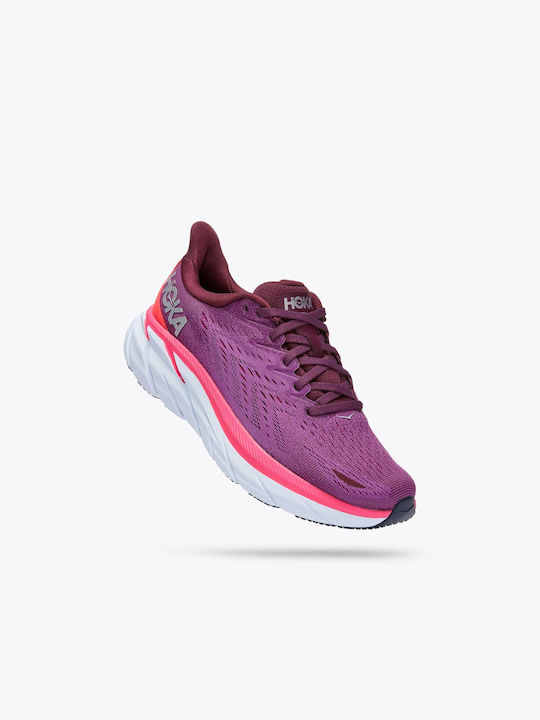 Hoka Clifton 8 Women's Running Sport Shoes Pink