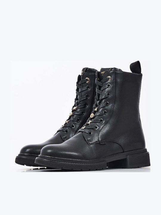 Holea Leather Women's Ankle Boots Black