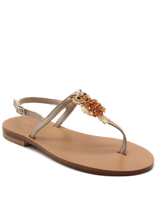 Komis & Komis Women's Flat Sandals Nude