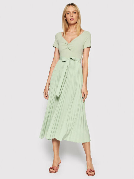 Guess Sommer Midi Kleid Mint