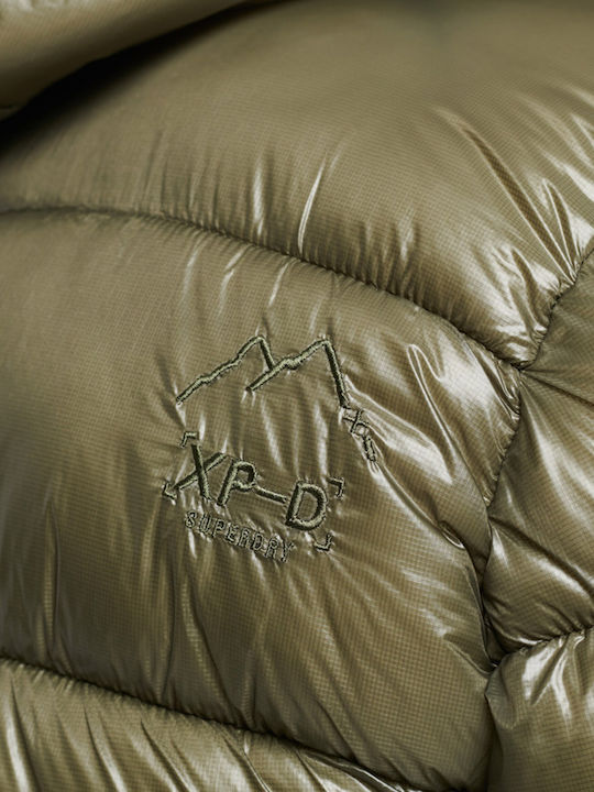 M D3 Winter Jacket Puffer Waterproof Green