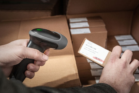 Digitus Scanner Χειρός Ενσύρματο με Δυνατότητα Ανάγνωσης 2D και QR Barcodes