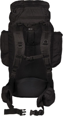 Mil-Tec Militärischer Rucksack Rucksack aus Polyester Schwarz 88Es