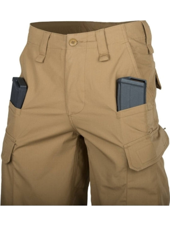 Helikon Tex Shorts CPU PolyCotton Ripstop Κυνηγετική Βερμούδα Βερμούδα σε Χακί χρώμα