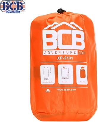 BCB Αυτοφούσκωτο Μονό Υπόστρωμα Camping Πάχους 3cm Πορτοκαλί
