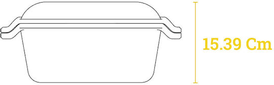 Lodge Chef Collection Dutch Oven 14.37x28.57cm 2Stück