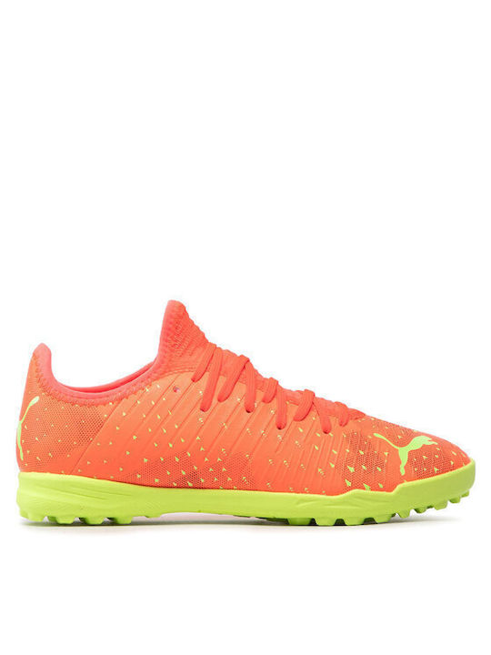 Puma Παιδικά Ποδοσφαιρικά Παπούτσια Future 4.4 ΤΤ με Σχάρα Πορτοκαλί