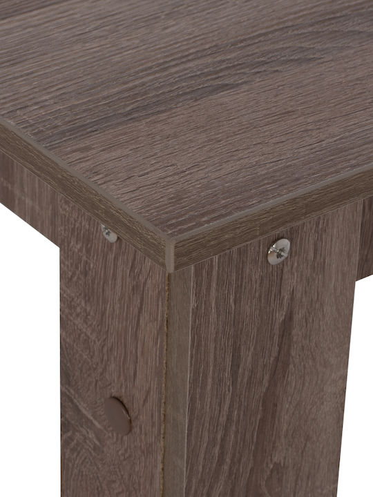 Kelvin Table Kitchen Wooden Sonama Grey 110x80x77cm