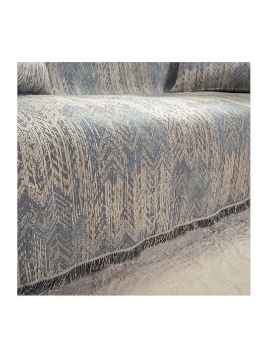 Teoran Nebraska Ριχτάρι Διθέσιου Καναπέ Chenille 180x250εκ. 04