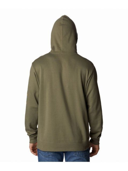 Columbia Viewmont II Men's Sweatshirt with Hood and Pockets Khaki