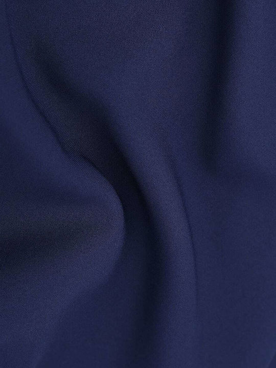 Pennie Monaco Καλάθι Απλύτων Υφασμάτινο Πτυσσόμενο Μπλε