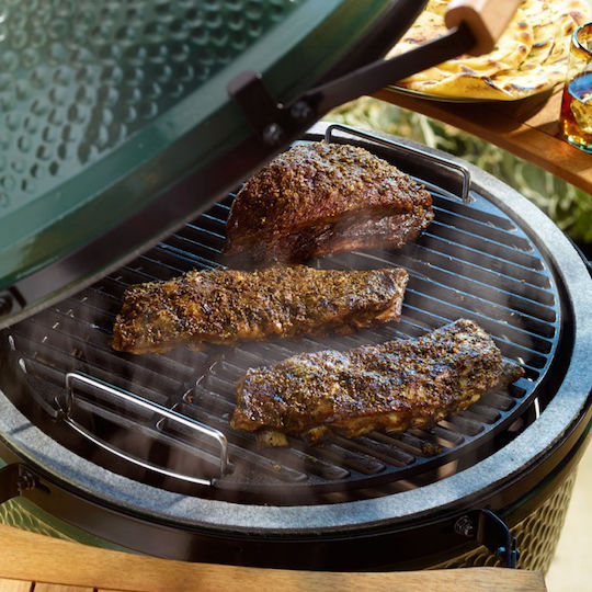 Big Green Egg Στρογγυλή Μαντεμένια Σχάρα Ψησίματος για Λαχανικά 33εκ.