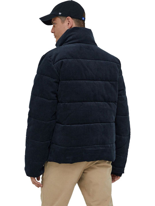 Winter Jacke Puffer Marineblau