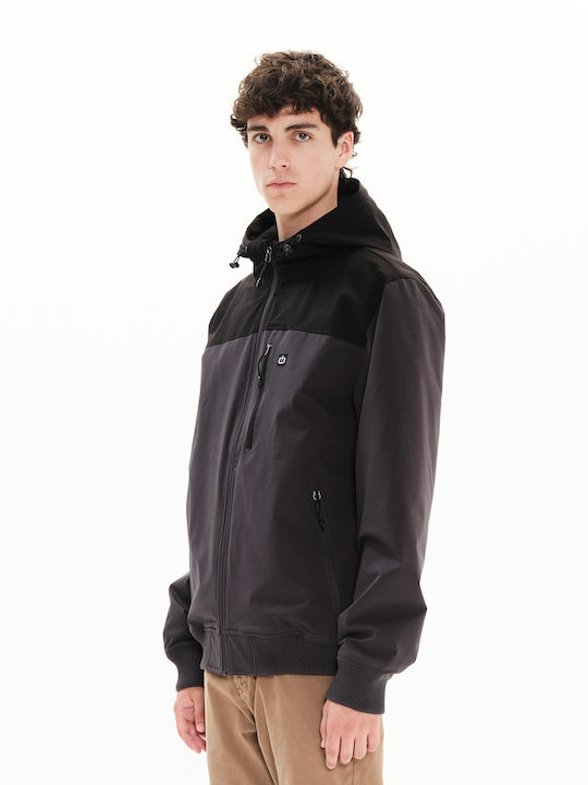 Winter Jacket Bomber Ebony Black