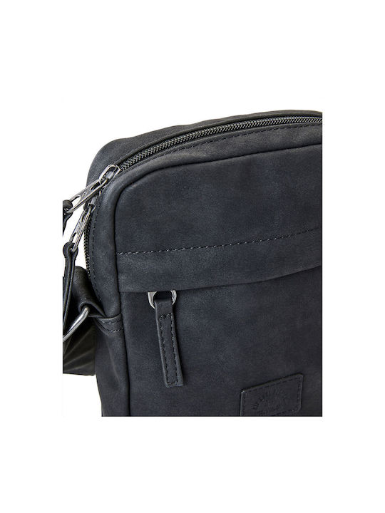 Geantă pentru bărbați Umăr / Crossbody Neagră
