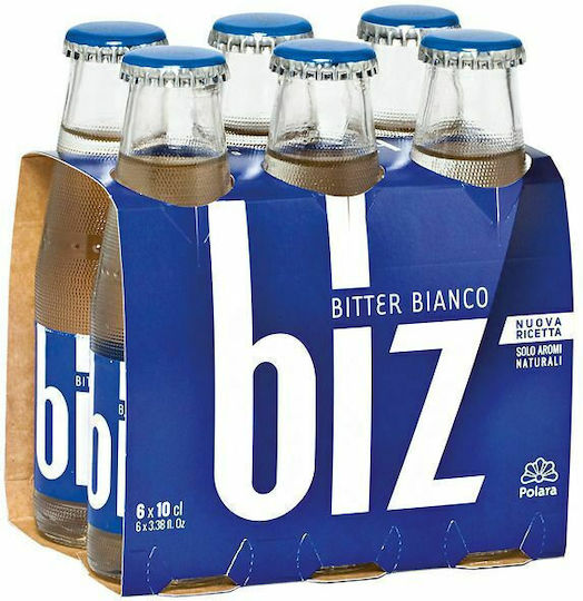 Polara Bitter Bianco Безалкохолна напитка с Газировка в Бутилка 100мл