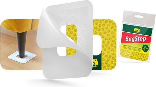 Protecta Bugstop Capcana pentru Păduchi de pat cu suprafață adezivă 4buc