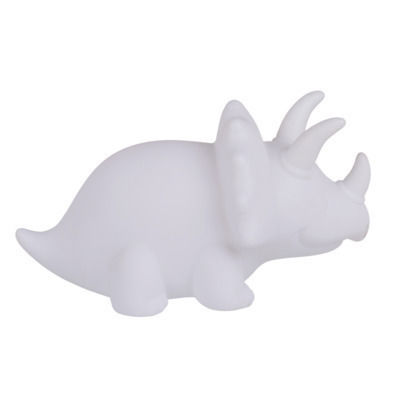 Out of the Blue Led Kids Decorative Lamp Stegosaurus White 17x9cm