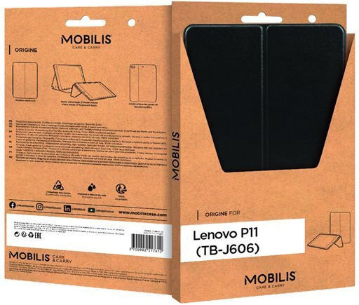Mobilis Flip Cover Neagră (Lenovo Tab P11)