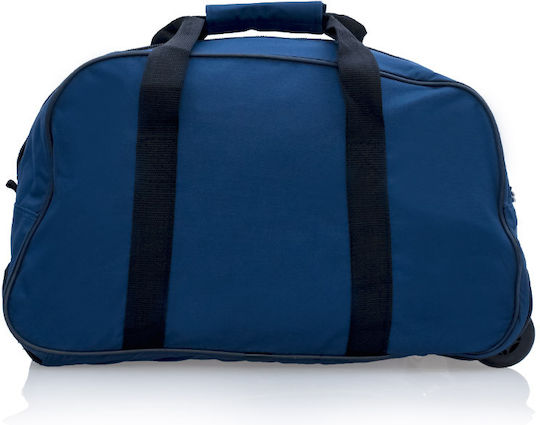 Ormi 006 Sack Voyage Blue with Wheels Fabric L50xW25xH30cm