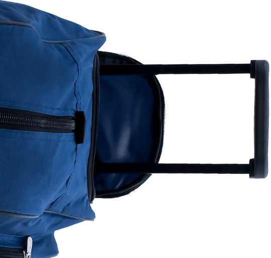 Ormi 006 Sack Voyage Blue with Wheels Fabric L50xW25xH30cm