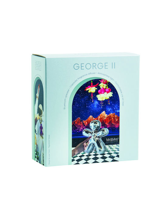 Mr & Mrs Fragrance LED Устройство за ароматерапия Сив JGEOSP04V02