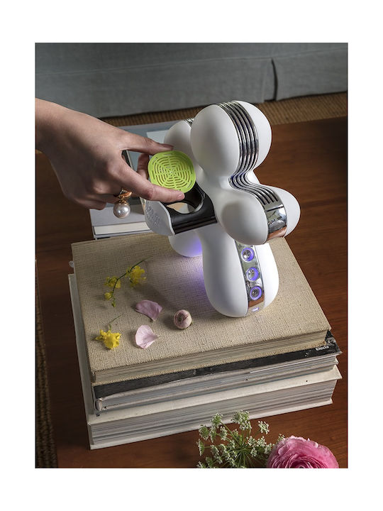 Mr & Mrs Fragrance Led Συσκευή Αρωματοθεραπείας Λευκή JGEOSP01V02