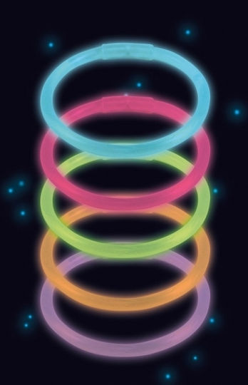 Amscan Party Gifts 25 pieces Fancy Glow bracelet
