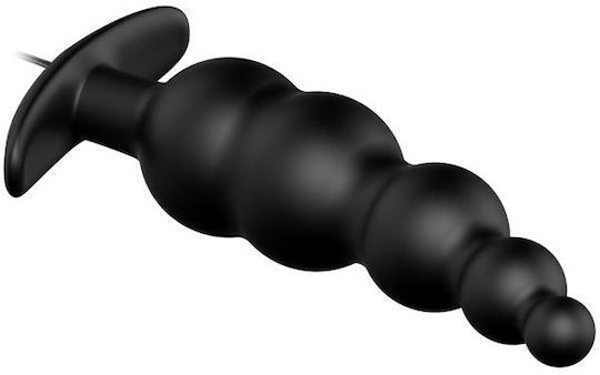 Pretty Love Special Anal Stimulation Πρωκτική Σφήνα με Δόνηση Μαύρη 11.8cm