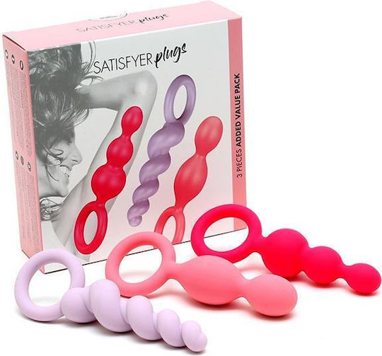 Satisfyer Booty Call Πρωκτικές Σφήνες Σετ 3τμχ