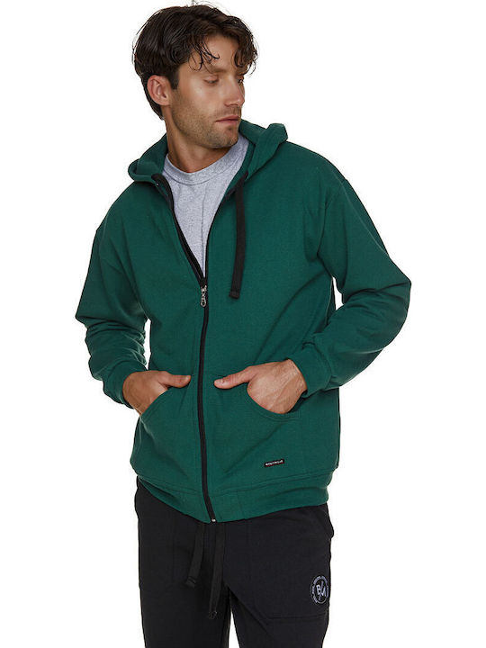 Cardigan With Hood Green