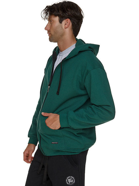 Cardigan With Hood Green