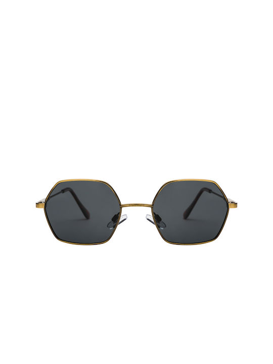 Mano Ochelari de soare cu Bronze Black Din metal Rame și Gri Polarizate Lentilă 05-6131-22