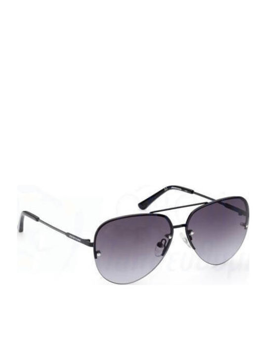 Skechers Women's Sunglasses with Black Frame and Black Gradient Lens SE6044 01B
