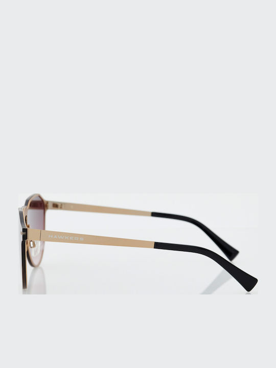 Hawkers Warwick Unisex Γυαλιά Ηλίου με Κοκκάλινο Σκελετό Gold Brown / Venm Metal H03LHM0630